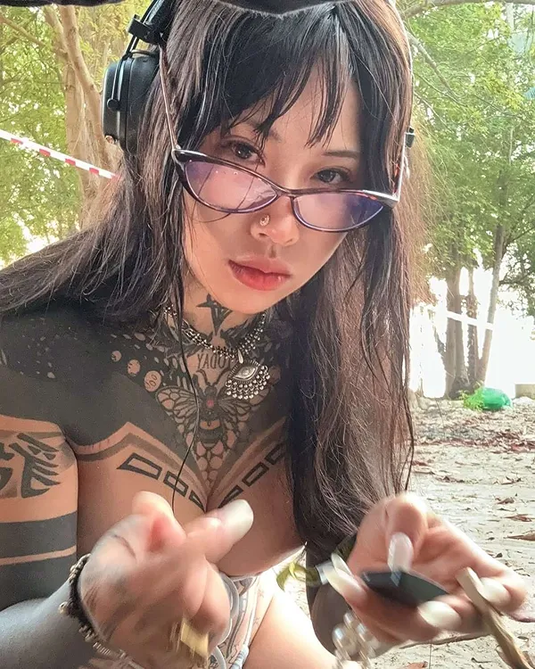 Bigcatmia vk แจกวาร์ป มีอา โอลี่แฟน สาวแซ่บ สักลาย อกภูเขาไฟ 18+ 16